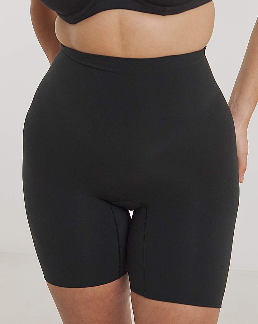 Spanx Plus Size Spanx Everyday Seamless Short In Black | UK Size L Women's