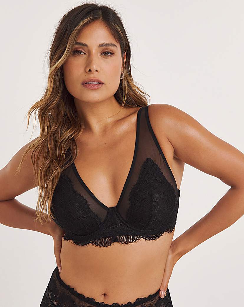 Contemporary Lace Midi Bra