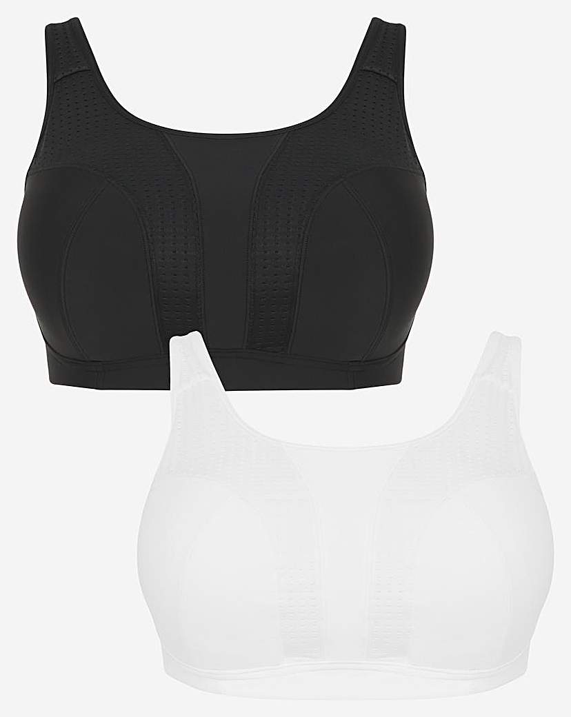 2 Pack Firm Control Sports Bras