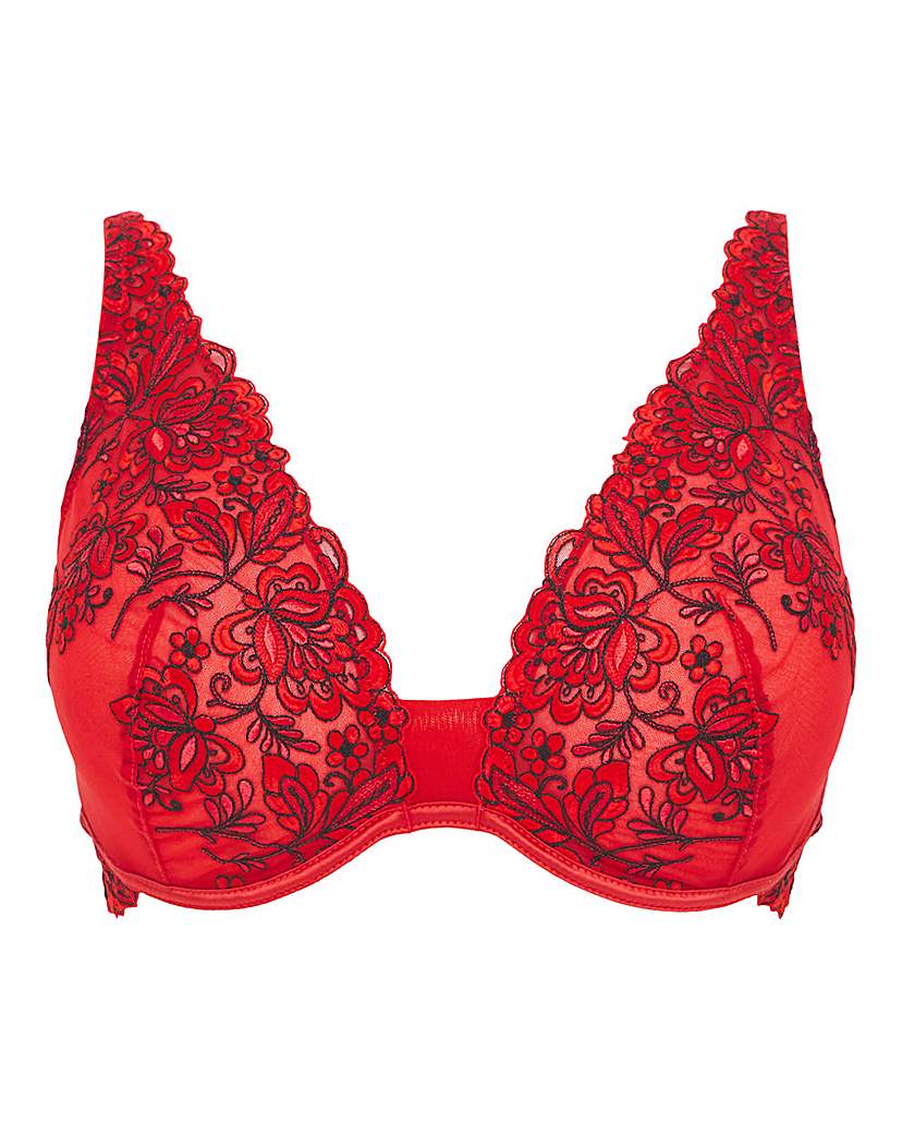 Contemporary Embroidery High Apex Bra