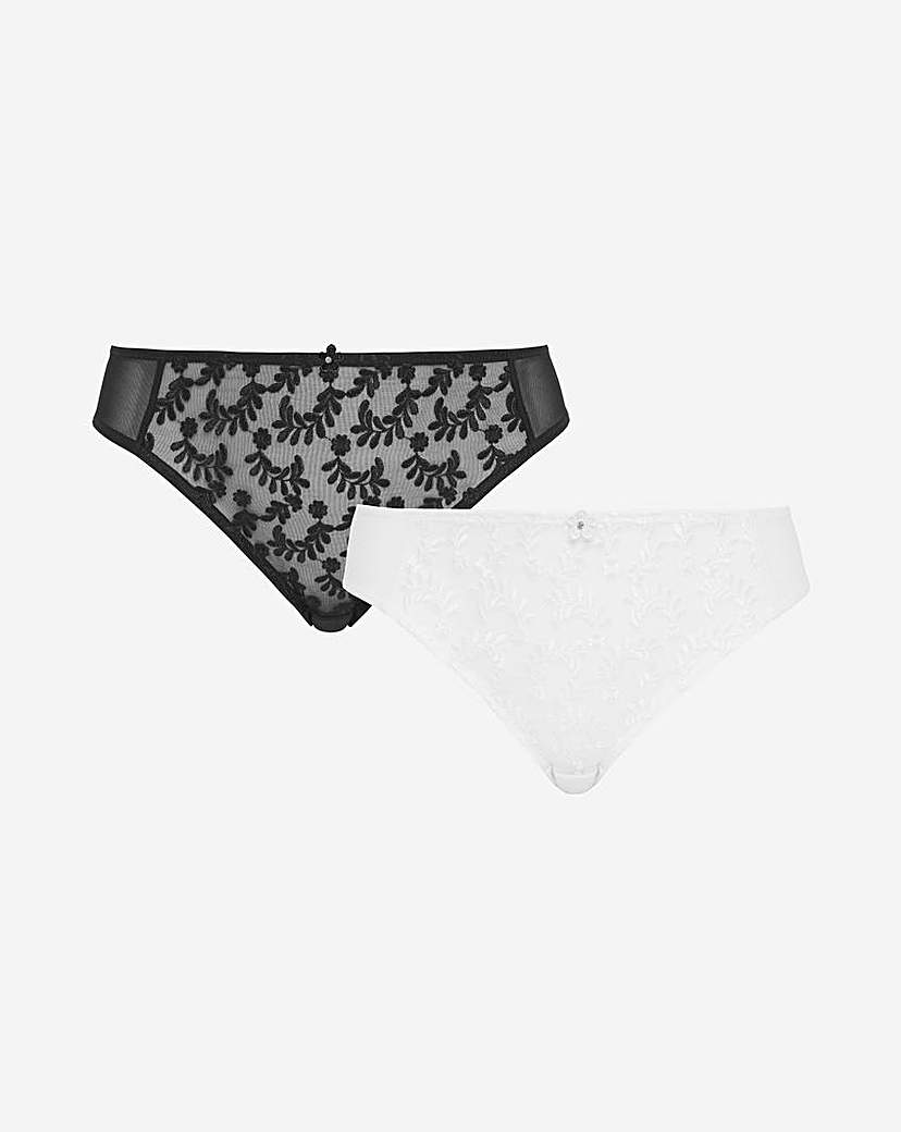2 Pack Lesley Everyday Mid Brief