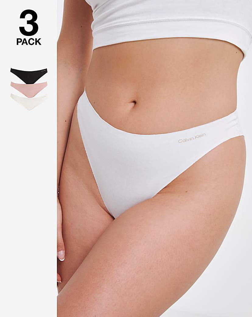 Calvin Klein 3Pack Knicker Blk/Wht/Sub