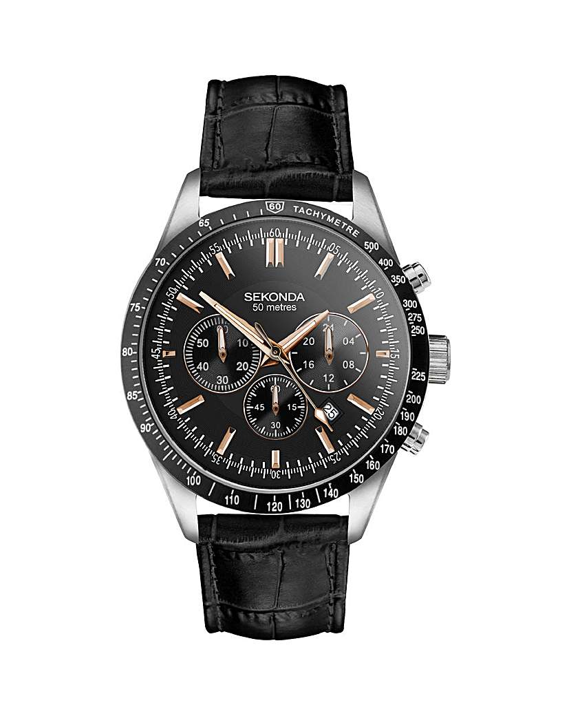 New In - Sekonda Velocity Chronograph Men's Watch