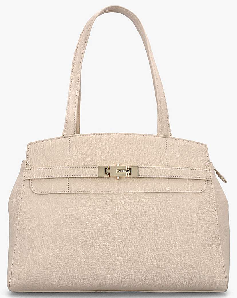 New In - Valentino Bags Fae Ecru Shopper Bag