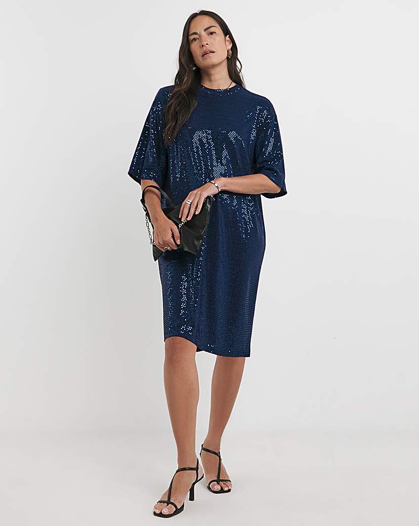 Sparkle T-shirt Dresss