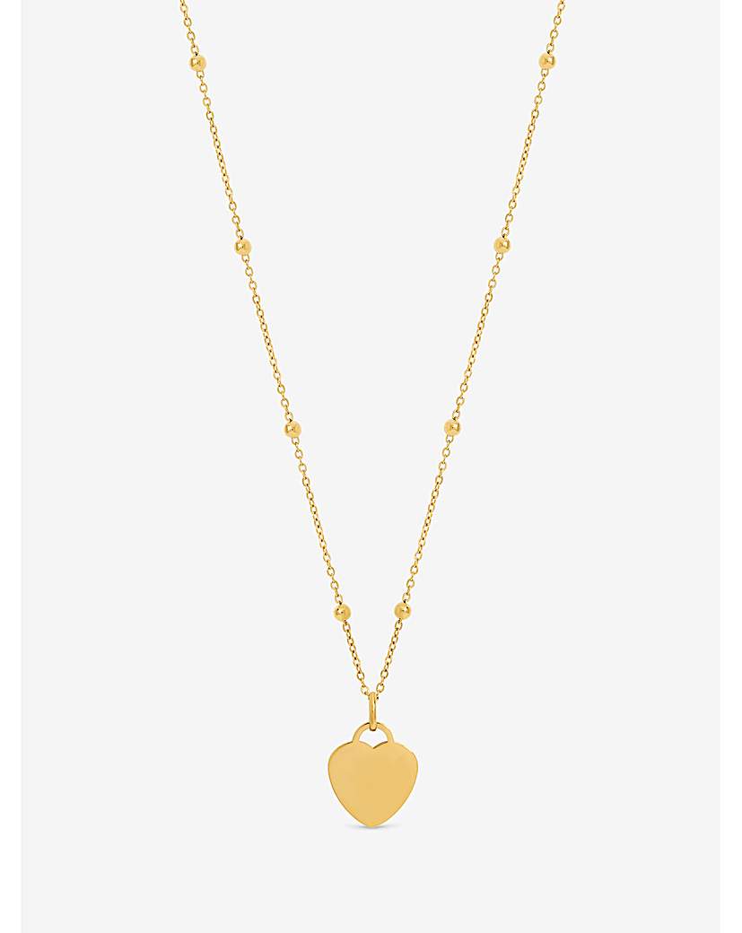 New In - Stainless Steel Heart Chain Necklace