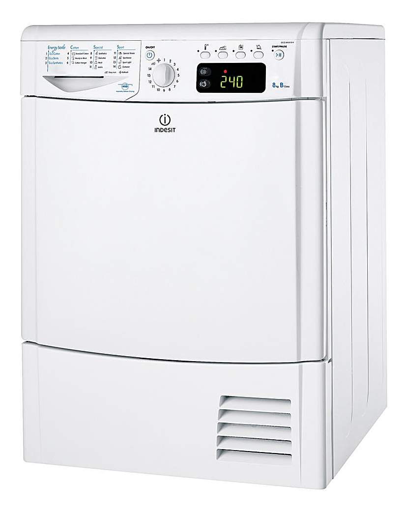 Indesit 8kg Cnds Tumble Dryer + INST Indesit 8kg Cnds Tumble Dryer + INST