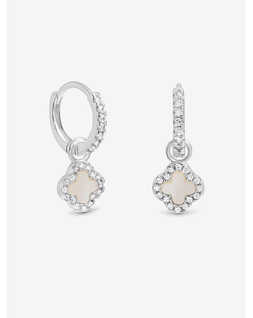New In - Sterling Silver 925 Clover Studs