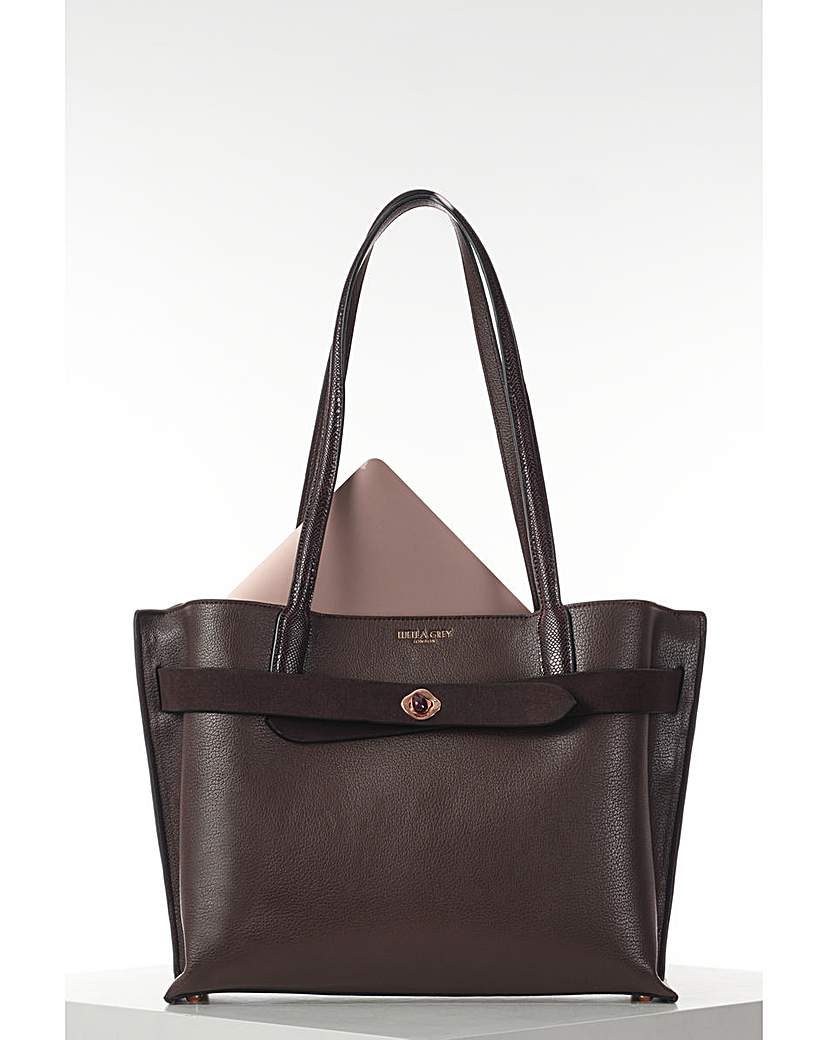 New In - Luella Grey Oriana Laptop Tote