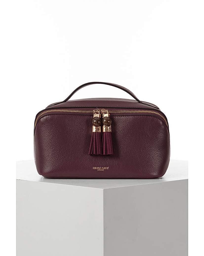New In - Luella Grey Carmel Make Up Pouch