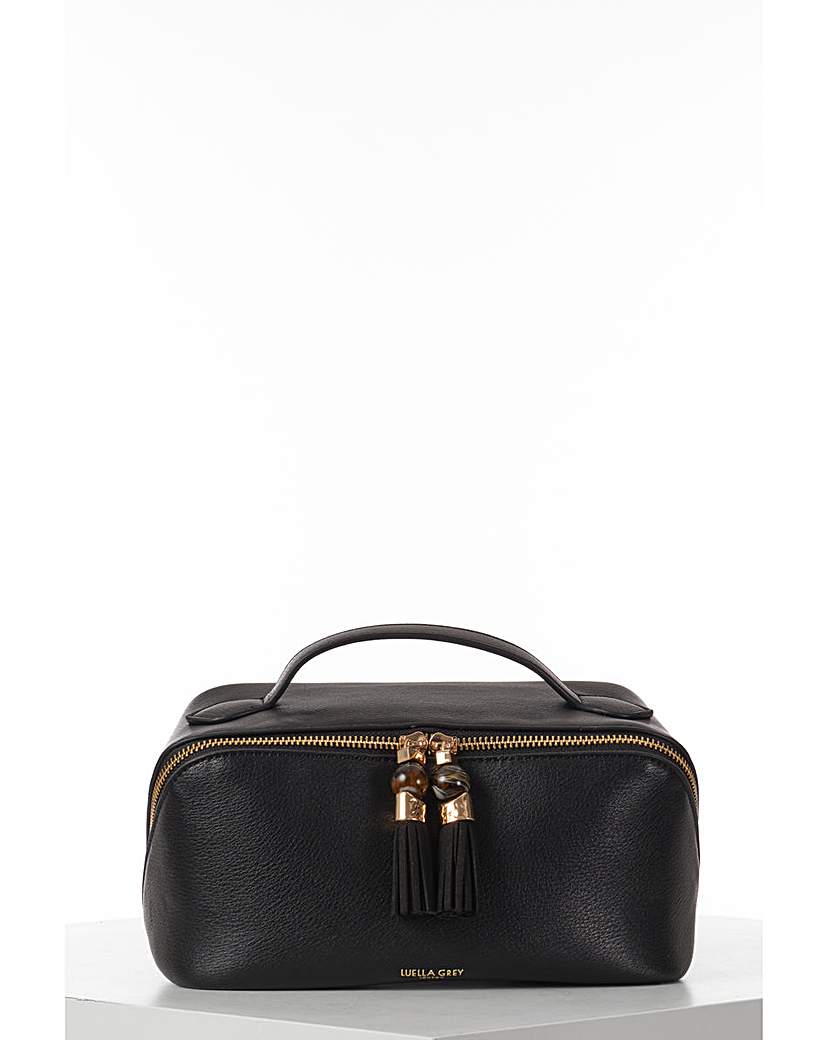 New In - Luella Grey Carmel Make Up Pouch