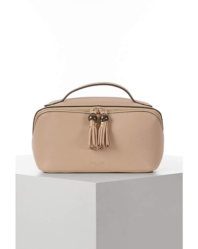 New In - Luella Grey Carmel Make Up Pouch