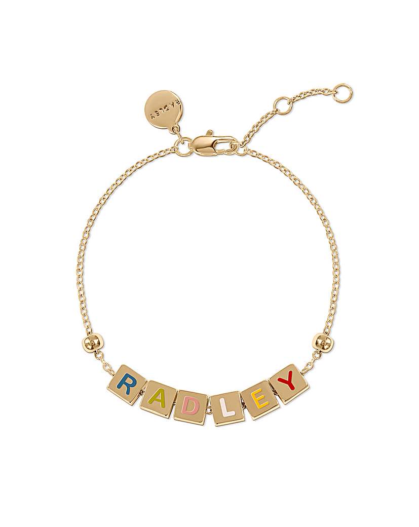 New In - Radley Enamel 5 Cube Bracelet