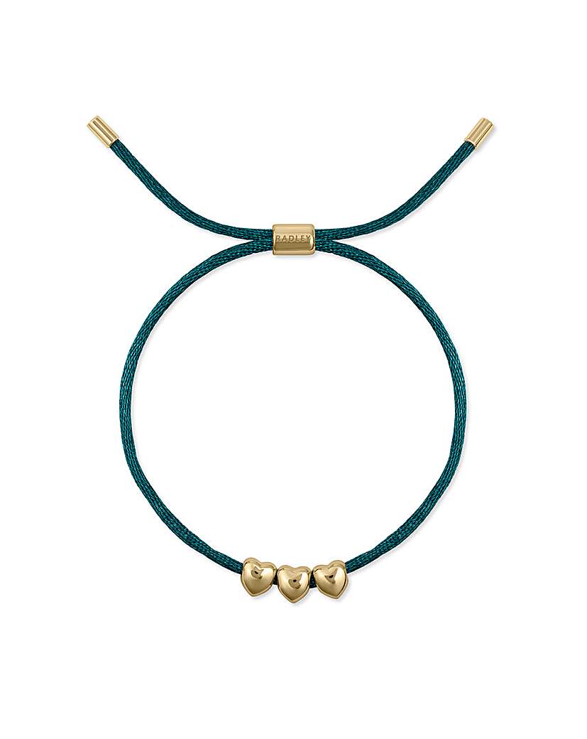 New In - Radley Teal Cord Friendship Bracelet