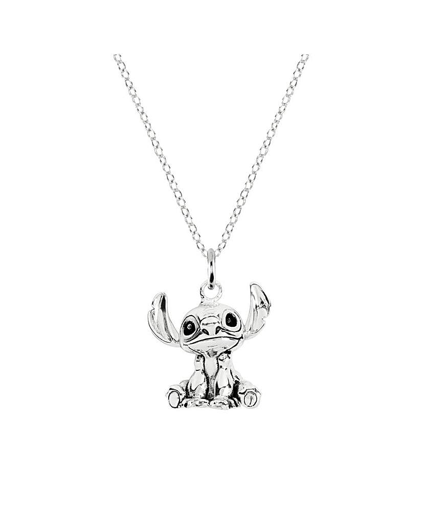 New In - Steling Silver Stitch Pendant Necklace