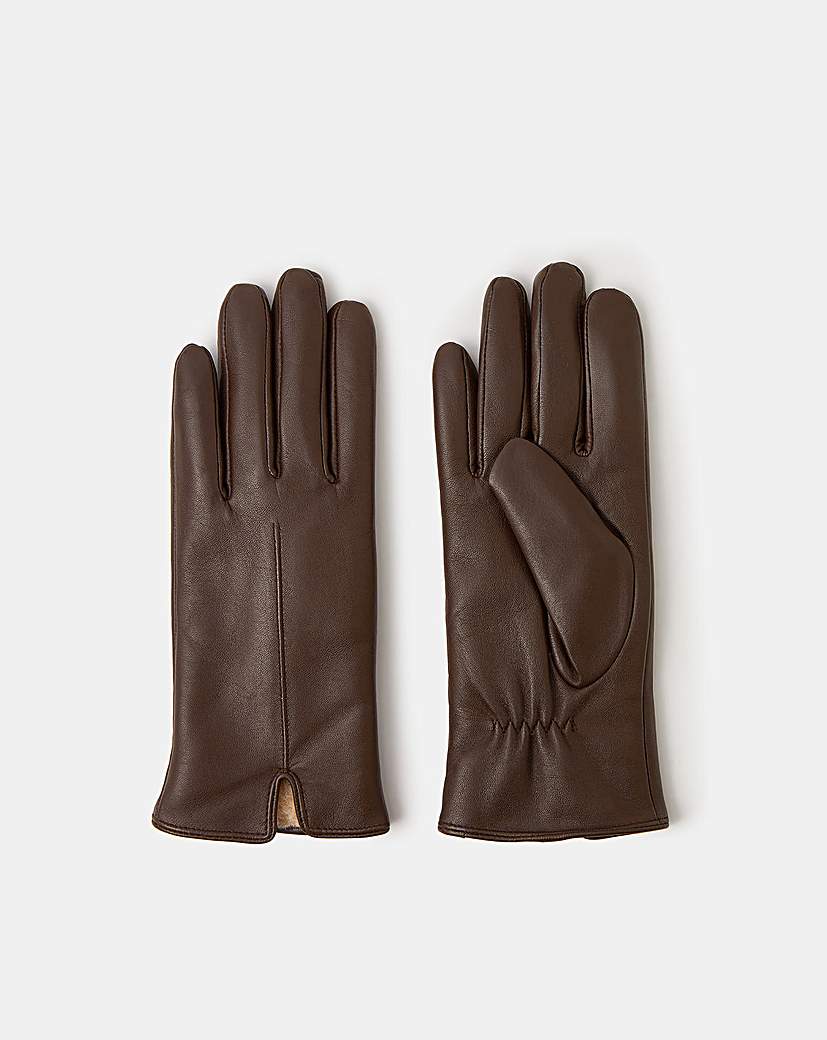 New In - Accessorize Faux Fur Lined Gloves