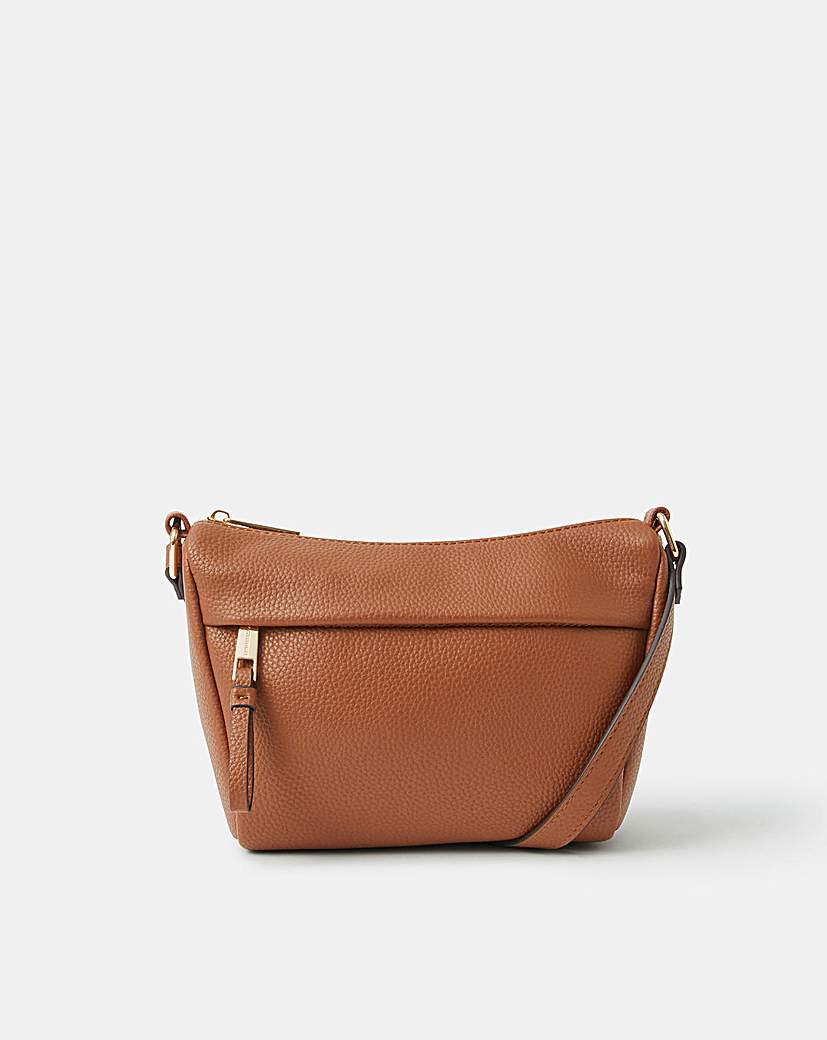 New In - Accessorize Zip Front Crossbody Bag