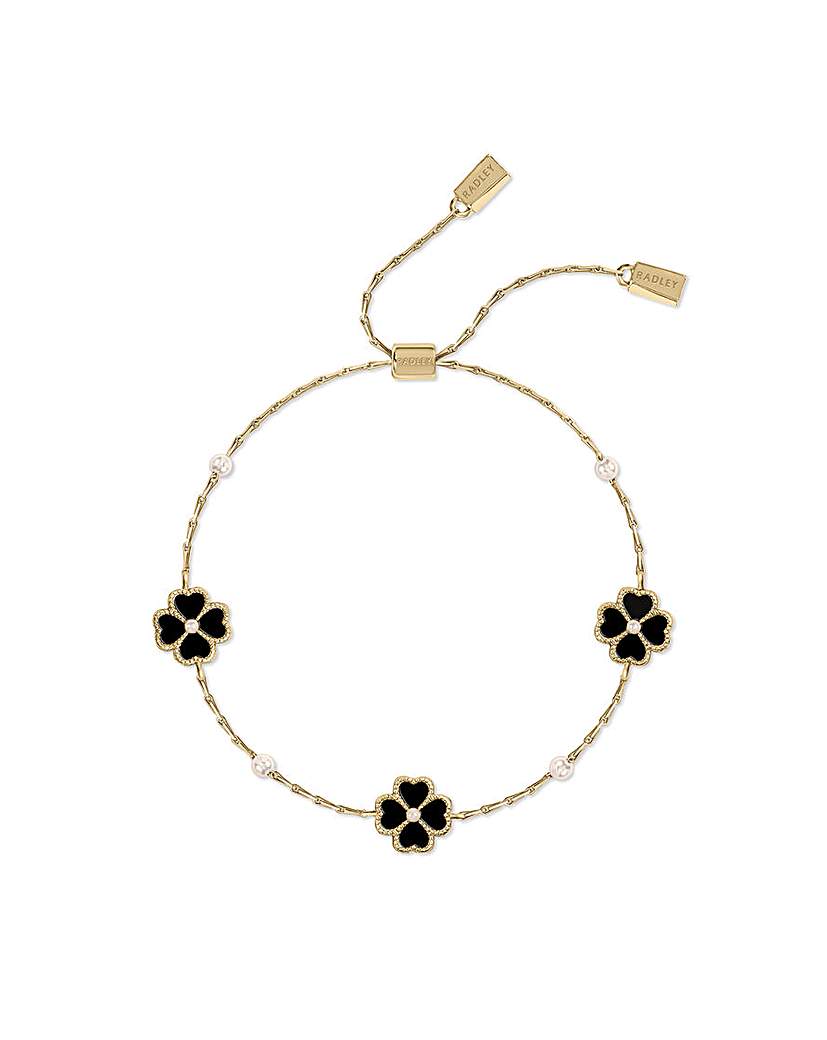 New In - Radley Black & Gold Friendship Bracelet