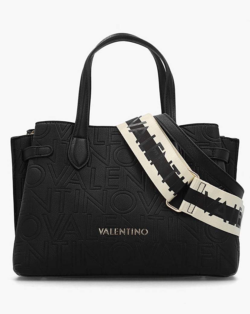 New In - Valentino Bags Pansy II Logo Shopper Bag