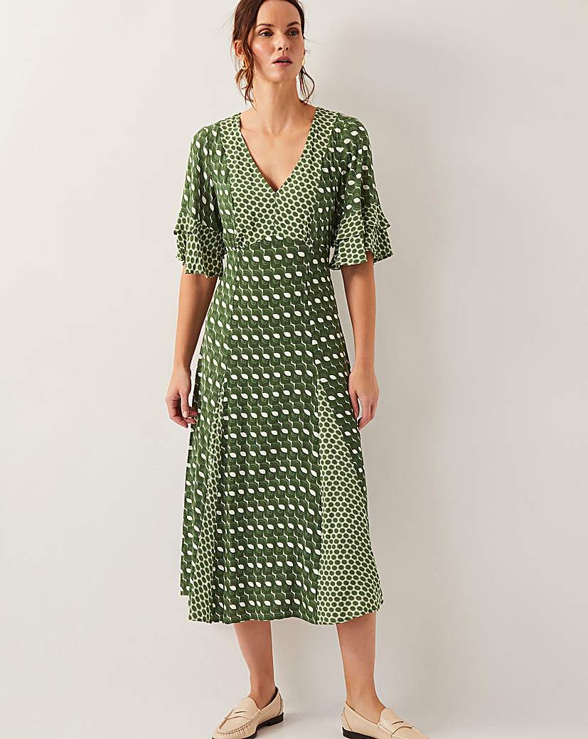 New In - Monsoon Maren Midi Tea Dress