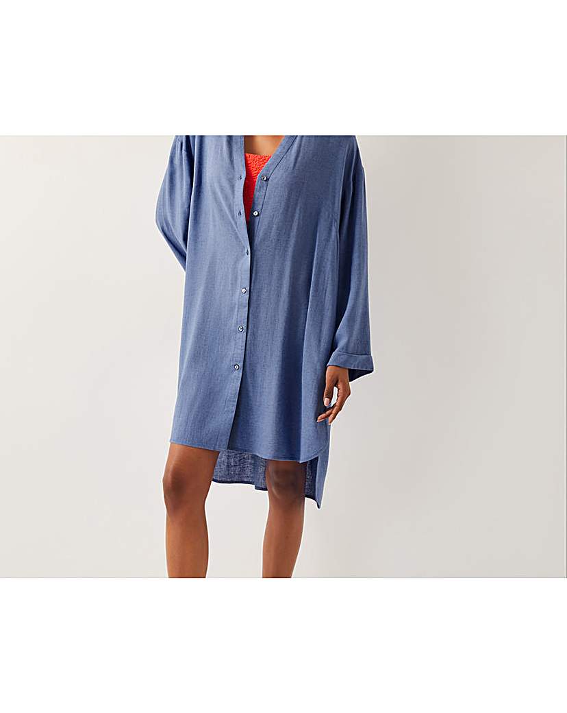 New In - Monsoon Esme Beach Shirt Dress