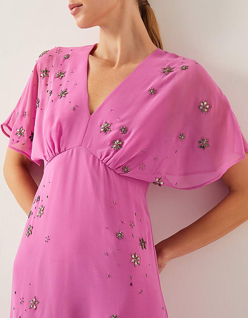 Monsoon Candice Embellished Midi Dress