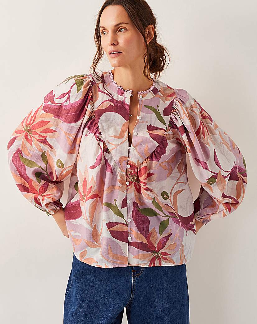 Monsoon Piper Floral Print Blouse