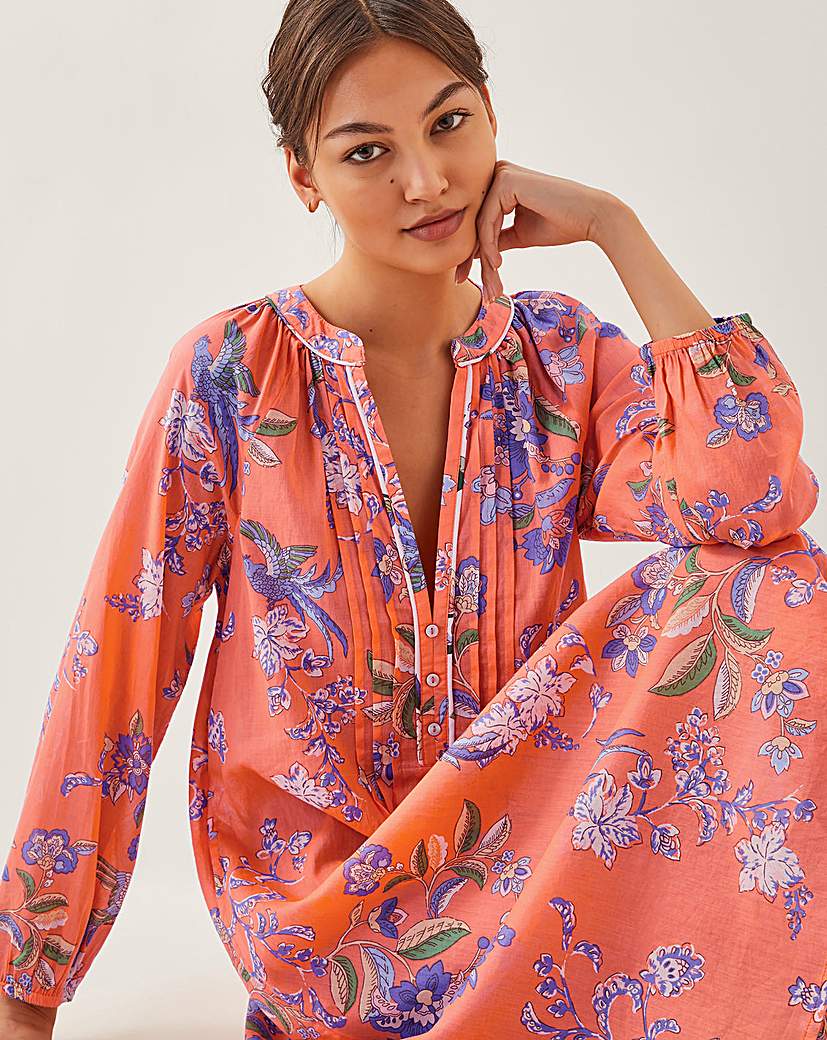 New In - Monsoon Kaia Floral Tunic Midi Dress