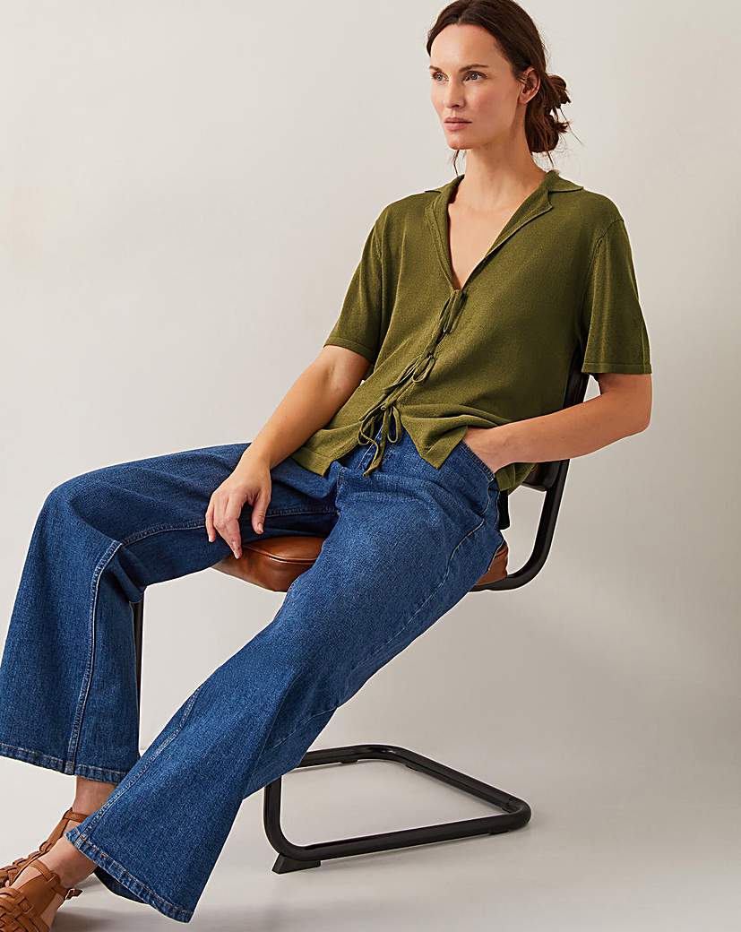 Monsoon Tia Tie Knitted Cardigan