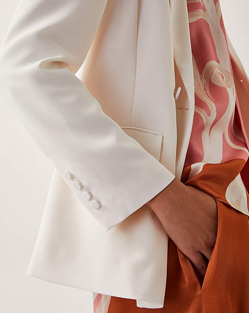 Monsoon Ashley Double-Breasted Blazer