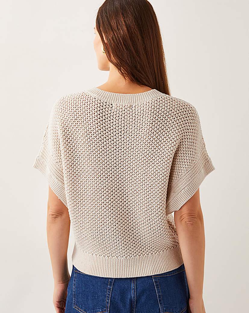 Monsoon Saya Crochet Cardigan