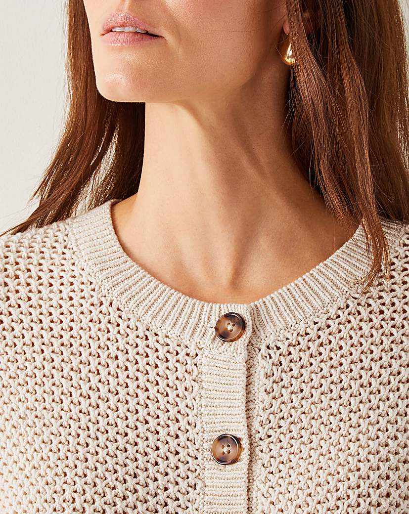Monsoon Saya Crochet Cardigan