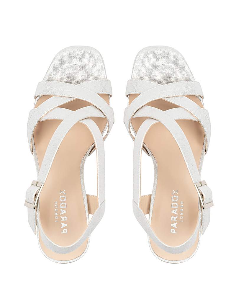 Paradox London Hilde Wide Fit Sandals