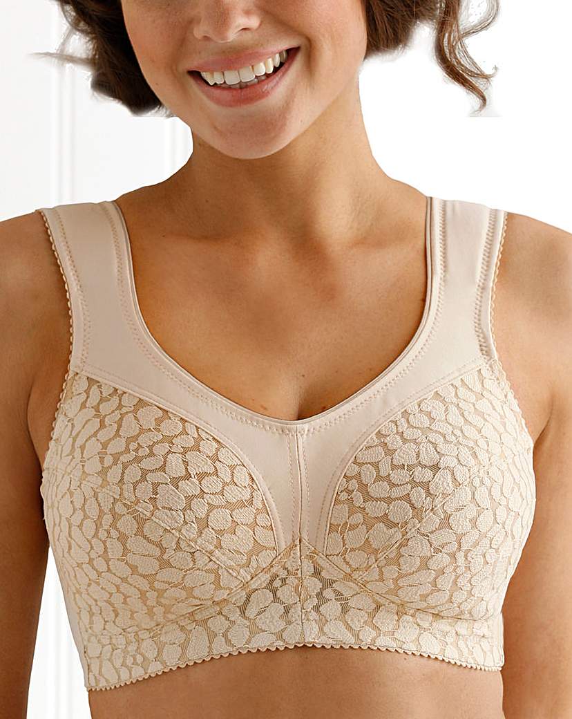 Miss Mary Jacquard Non Wired Bra Skin
