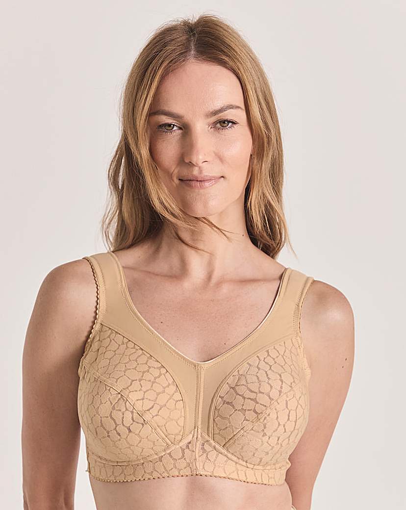 Miss Mary Of Sweden Skin Miss Mary Jacquard Non Wired Bra - 36E