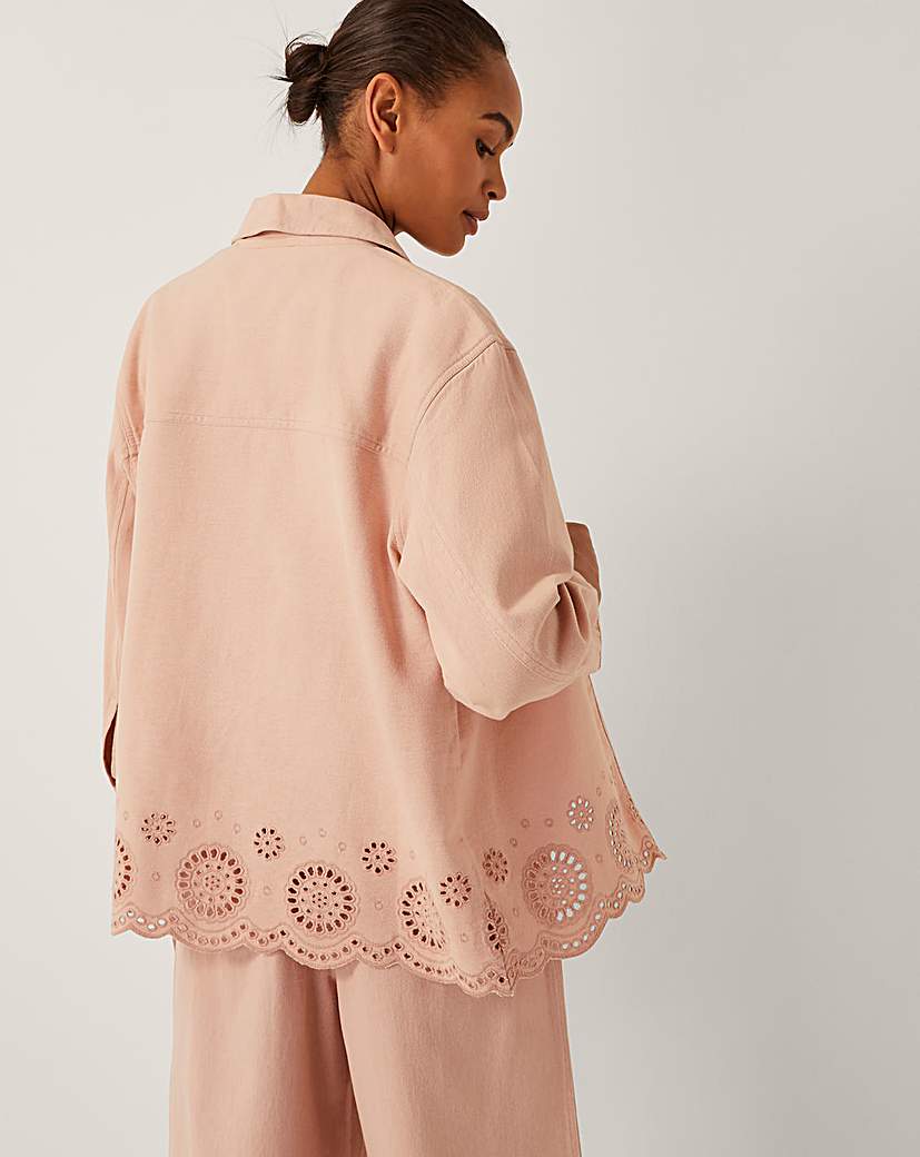 Monsoon Belle Broderie Shacket
