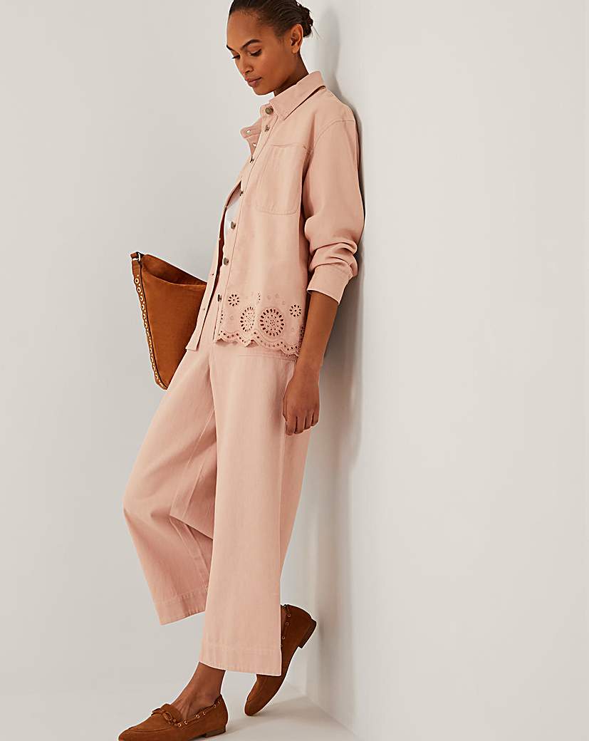 Monsoon Belle Broderie Shacket