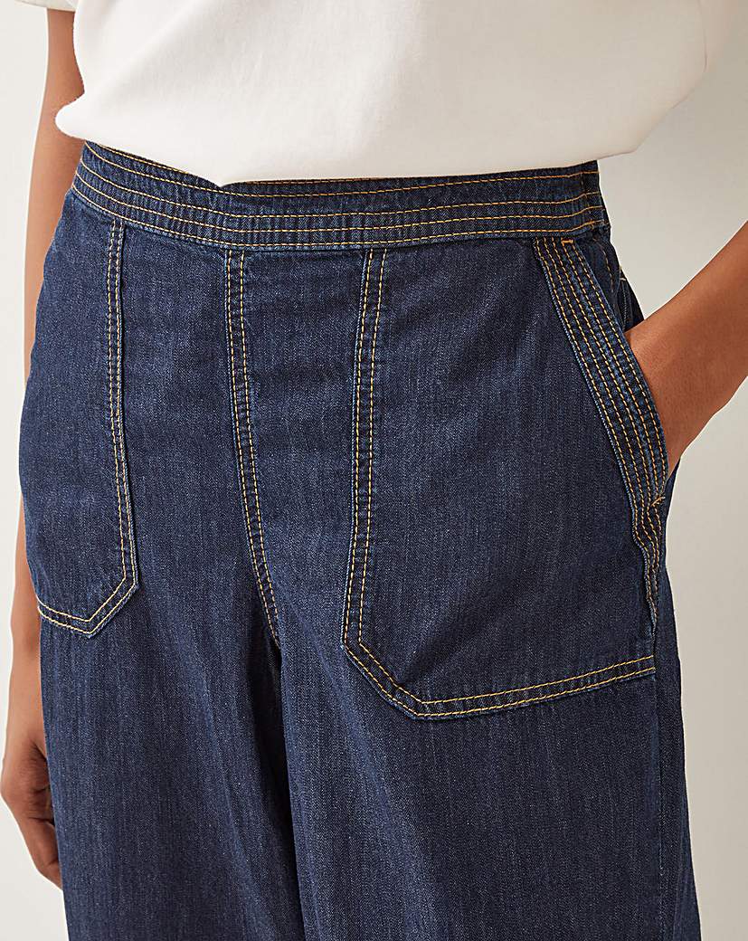 Monsoon Harper Regular Wide Leg Jeans