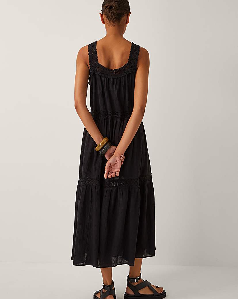 Monsoon Maddi Embroidered Midi Dress