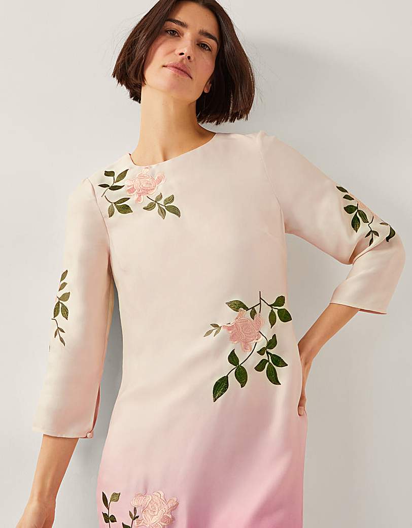 Monsoon Felicity Ombre Midi Dress