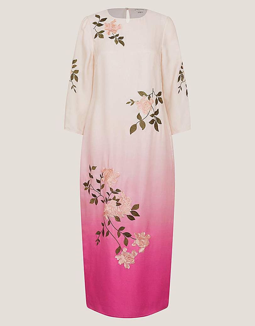 Monsoon Felicity Ombre Midi Dress