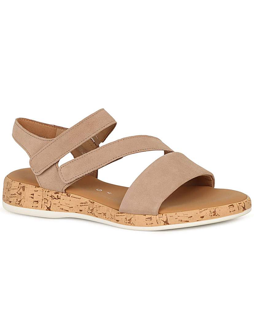 Gabor Oporto Womens Sandals Sand Suede - Gabor - Size: 5 1/2