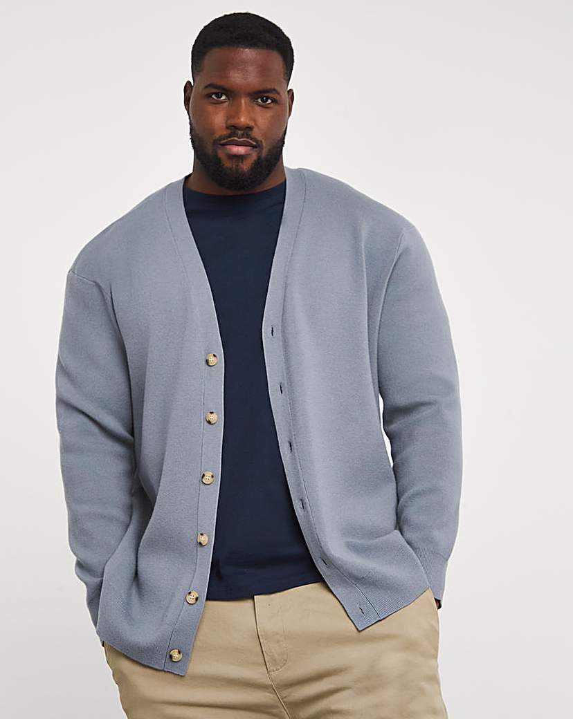 blue cardigan with ecovero