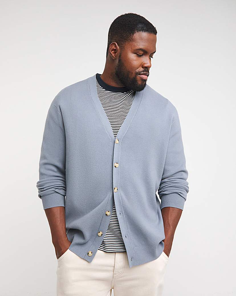 Soft Touch Blue Cardigan with Ecovero