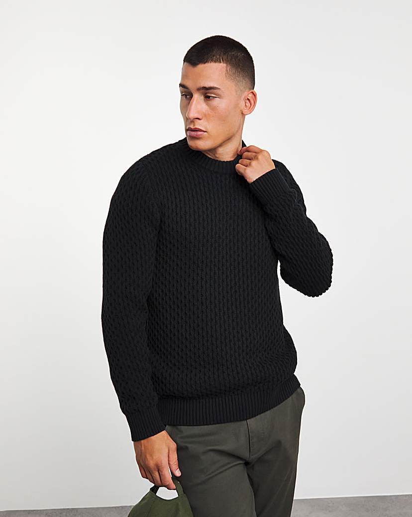 All Over Cable Knitted Jumper