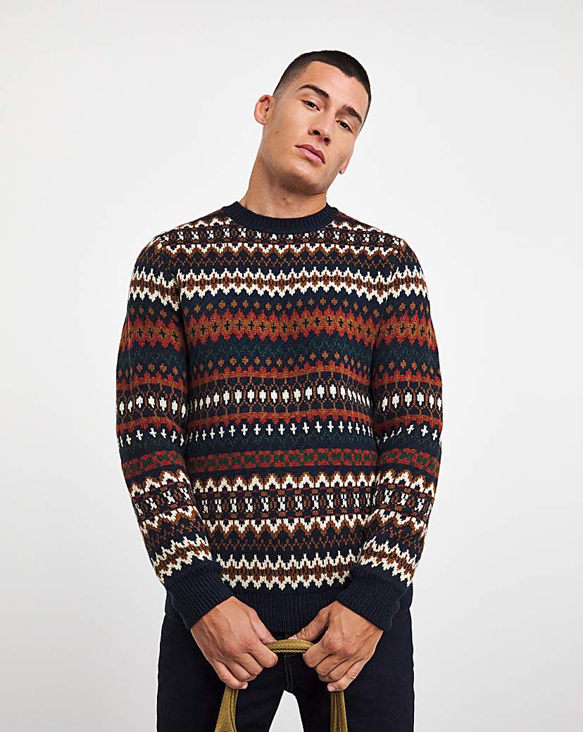 Fairisle Crew Neck Jumper