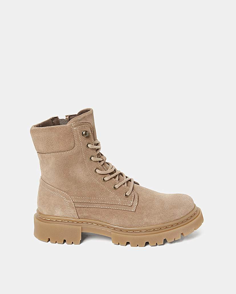 FatFace Eliza Suede Lace Up Boot
