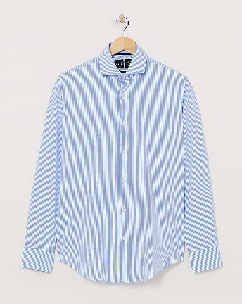 BOSS Regular Fit Stripe Formal Shirt