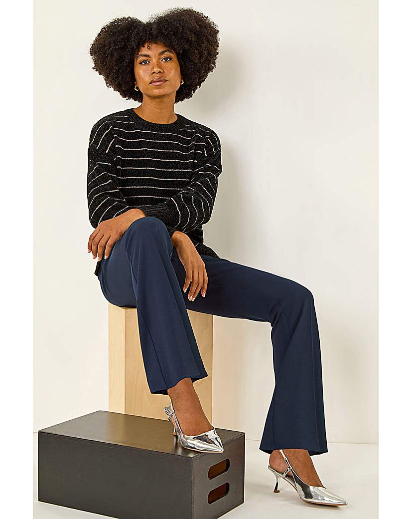 Roman Bootcut Leg Stretch Trousers
