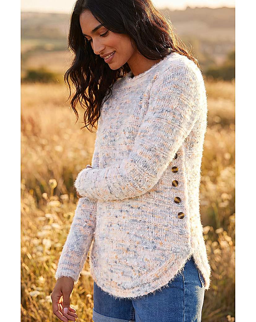 Roman Nep Curved Hem Jumper